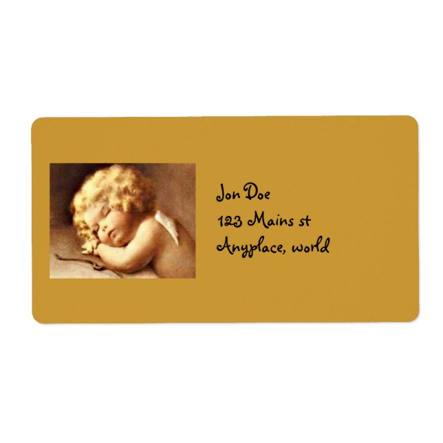 Angel Power Label (Front)