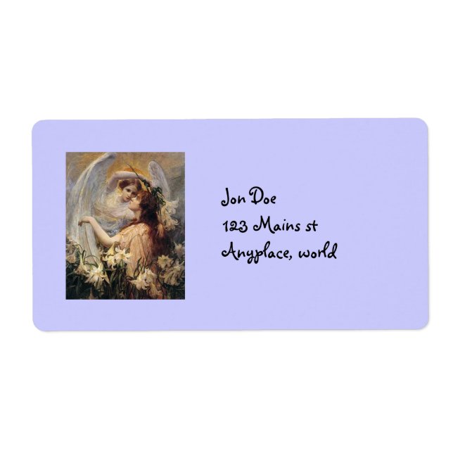 Angel Power Label (Front)