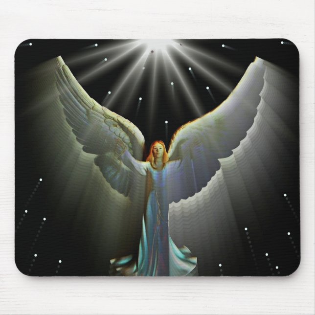 Angel Power Mouse Pad (Front)