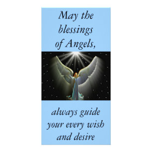 Angel Power Photo card Bookmark