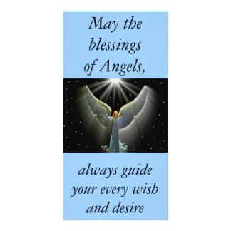 Angel Power Photo card Bookmark