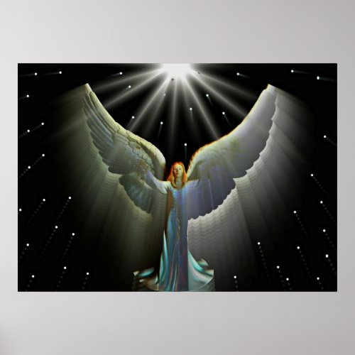 Angel Power Poster