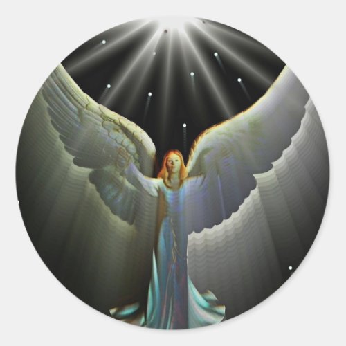 Angel Power Sticker
