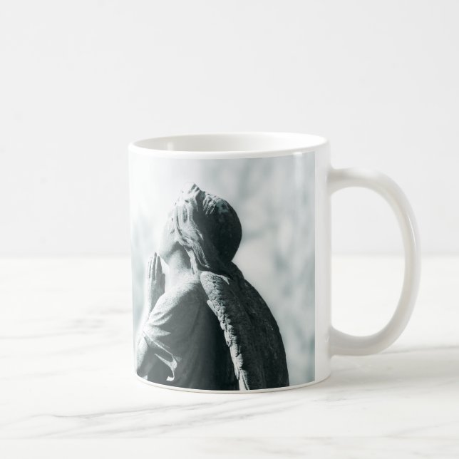angel prayer coffee mug (Right)