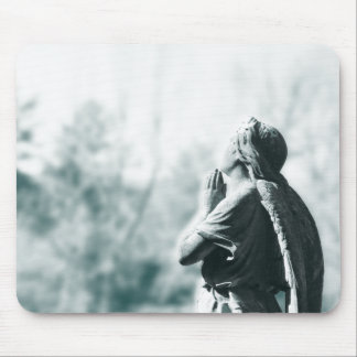 angel prayer mouse pad