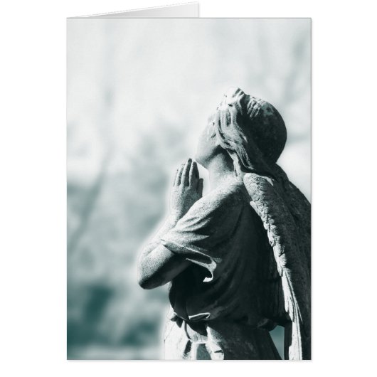angel prayer (vertical) cards (Front)
