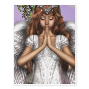 Angel Prayers Temporary Tattoos