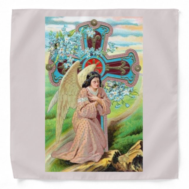 Angel Praying Bandana (Front)