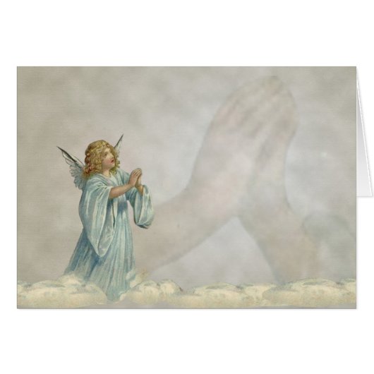 ANGEL PRAYING CARDS (Front Horizontal)