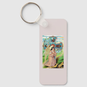 Angel Praying Keychain