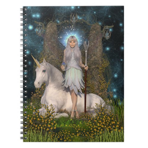 Angel Princess  Unicorn Notebook
