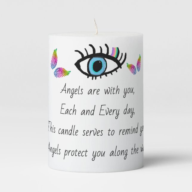 Angel Protection Candle (Front)