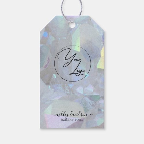 Angel Quartz Gift Tags  Logo Business String Tags