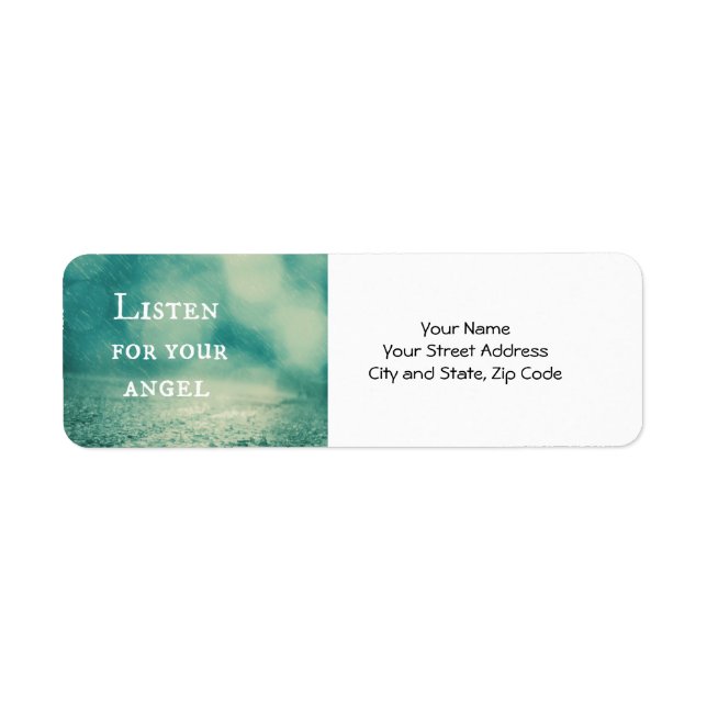 Angel Quote Label (Front)