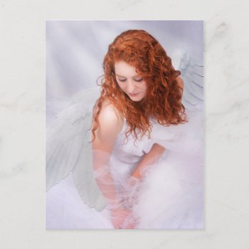 Angel "reflection"  Postcard by TheInspiredEdge at Zazzle