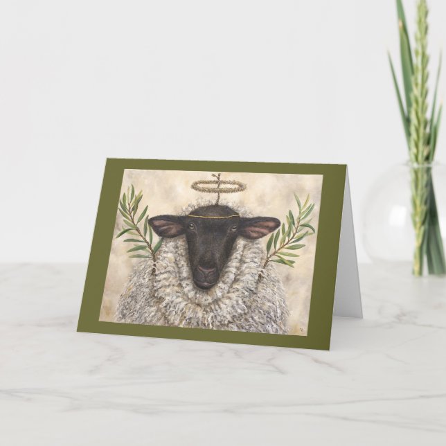 Angel Regina holiday card (Front)