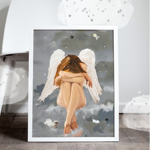 Angel Resting  Acrylic Print