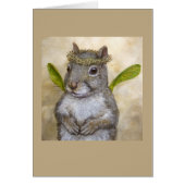 Angel Robbie the squirrel card (Front)