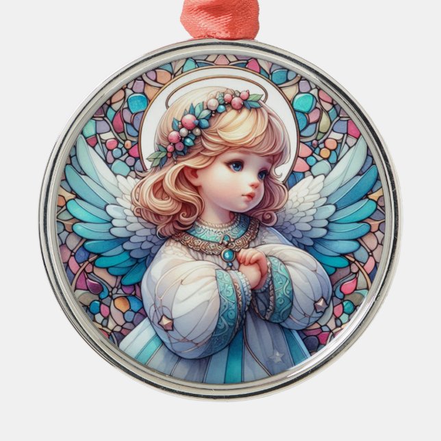 Angel Round Ornament (Front)