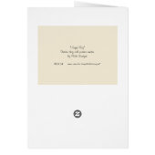 Angel Roy the prairie dog card (Back)