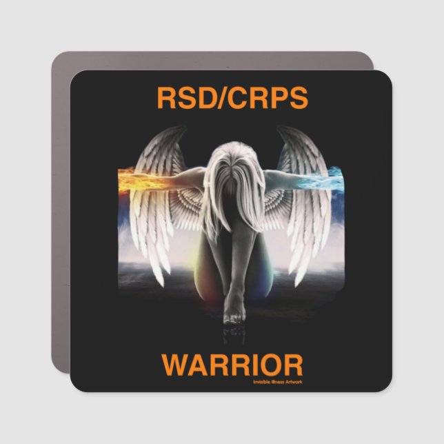 Angel...RSD/CRPS Car Magnet (Front)
