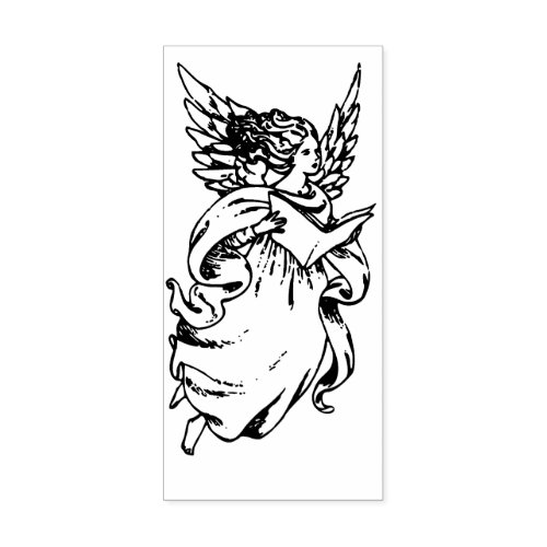 Angel Rubber Stamp