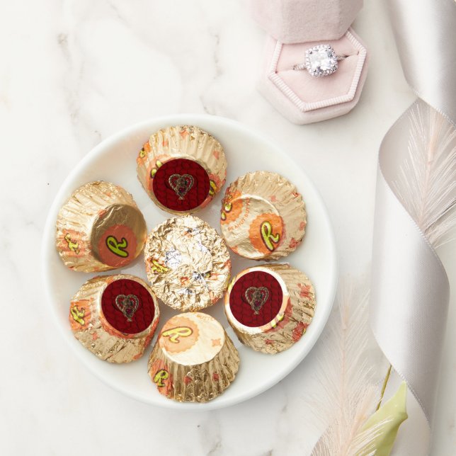 Angel Sangria Hearts Reese's Peanut Butter Cups (Wedding)
