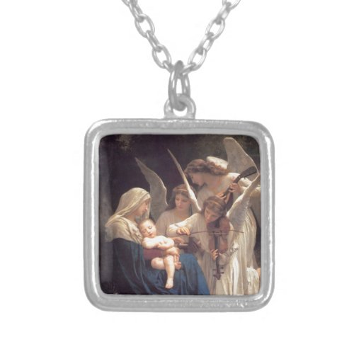 Angel Serenade Silver Plated Necklace