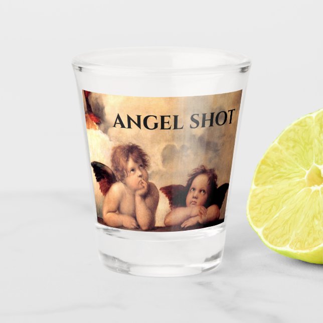 Angel Shot Shot Glass (Front)