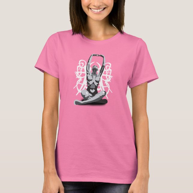 Angel sitting with crossed legs T-Shirt (Front)