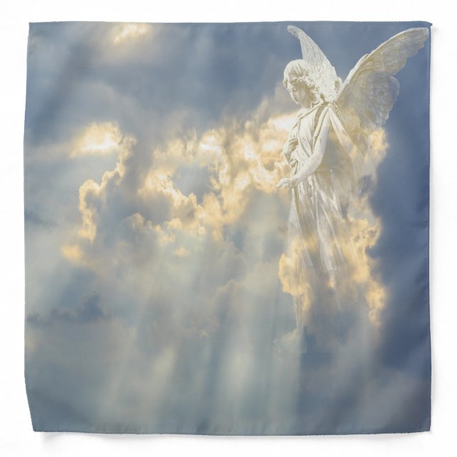 Angel Sky Clouds Heaven Bandana (Front)