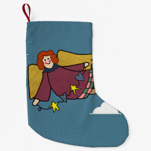Angel Small Christmas Stocking