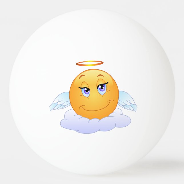 Angel smile ping pong ball (Back)