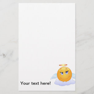 Angel smile stationery