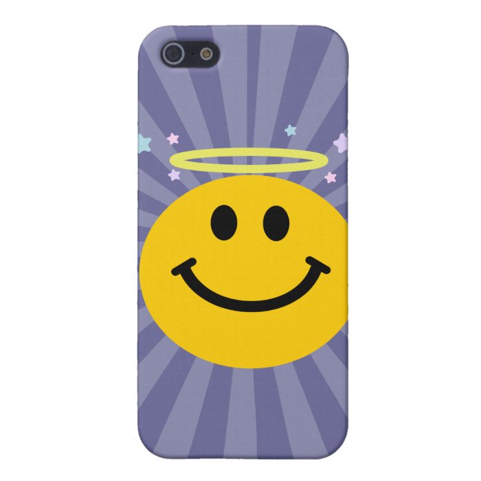 Angel Smiley face iPhone 5 Case