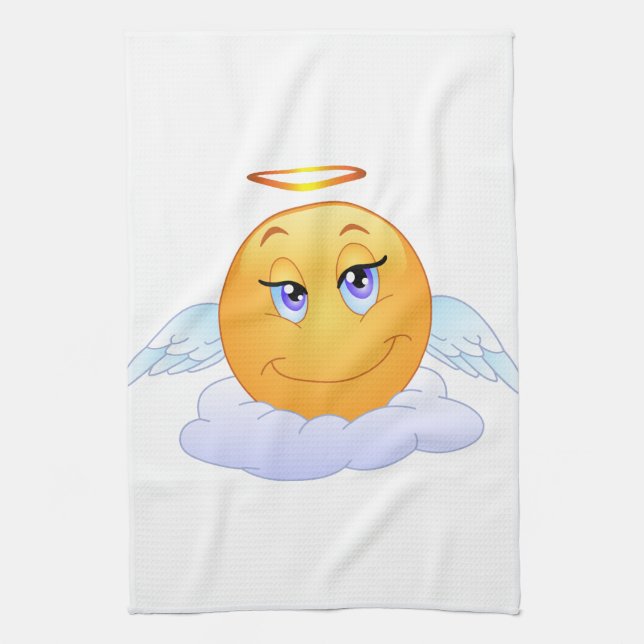 Angel smiley towel (Vertical)
