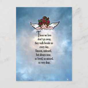 Angel "So Loved" Postcard