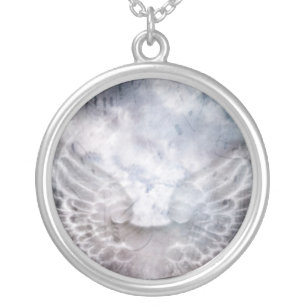 Angel Song Silver Plated Necklace