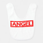 Angel Stamp Baby Bib