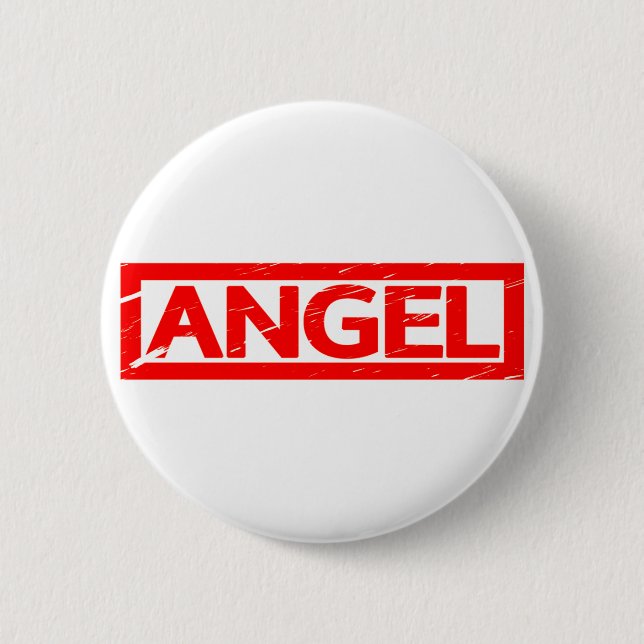 Angel Stamp Button (Front)