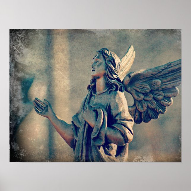 Angel Statue Poster (Front)
