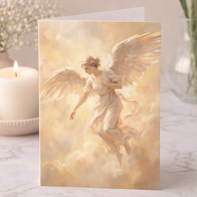 Angel Sympathy Condolence Thinking Of You Card (Creator Uploaded)