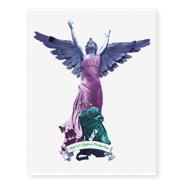 Angel Temporary Tattoo (Front)