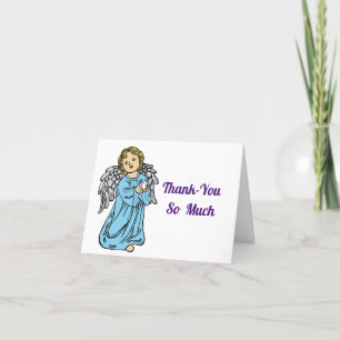 Angel Thank-You Holiday Card