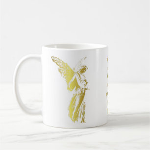 Angel Thinking of you and Saying a Prayer Coffee Mug