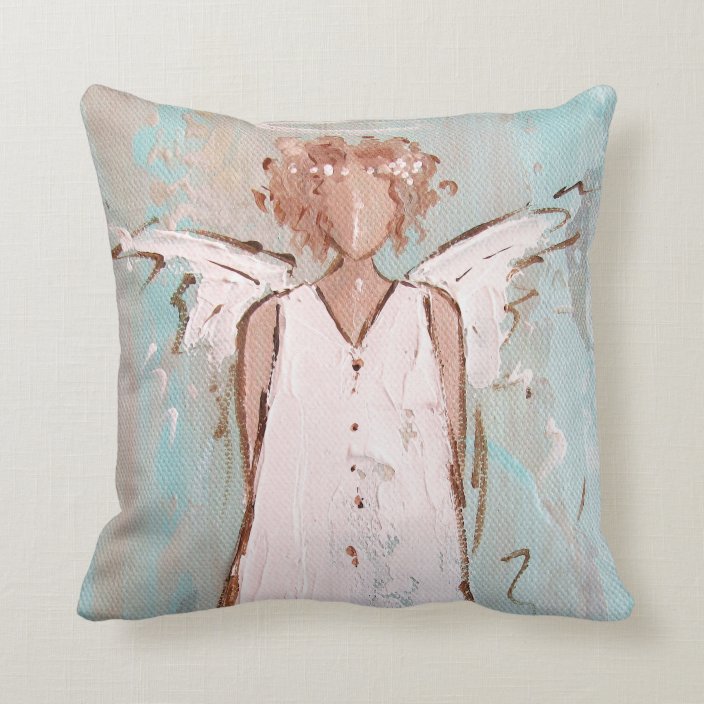 Angel Throw Pillow