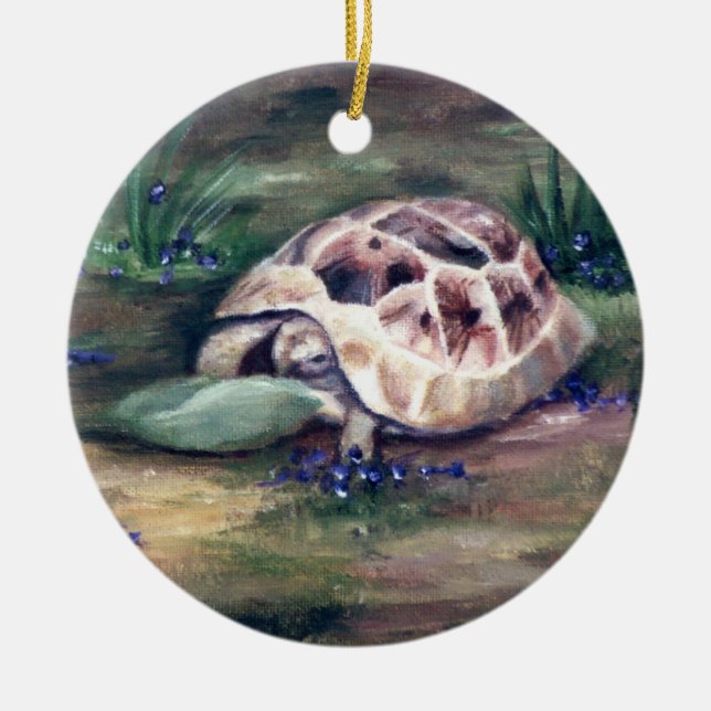 Angel Tortoise Ornament (Front)
