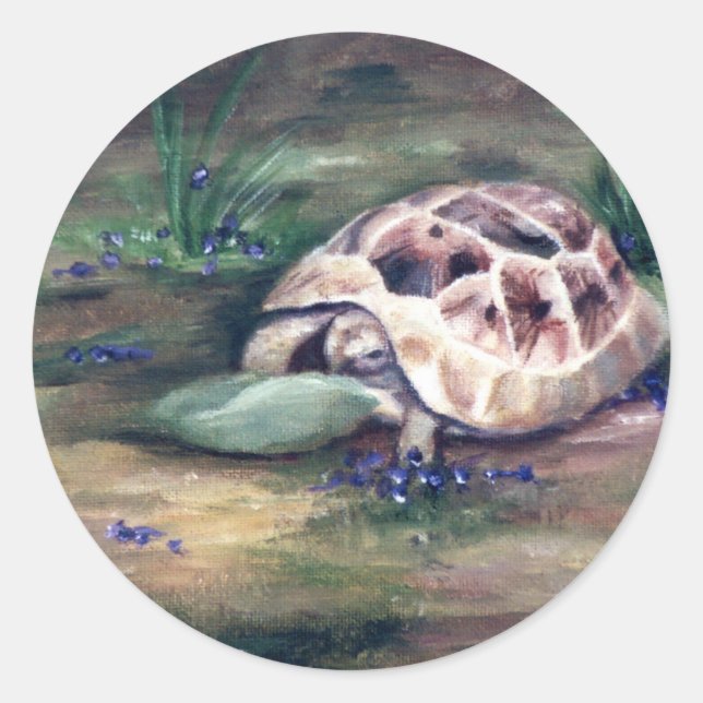 Angel Tortoise Sticker (Front)