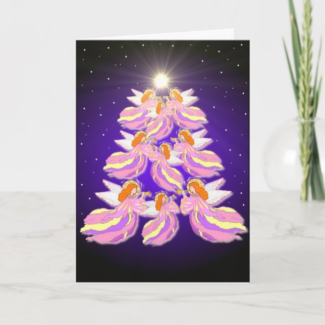 Angel Tree Holiday Card Template (Front)