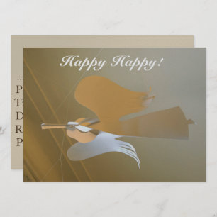 Angel trumpets invitation